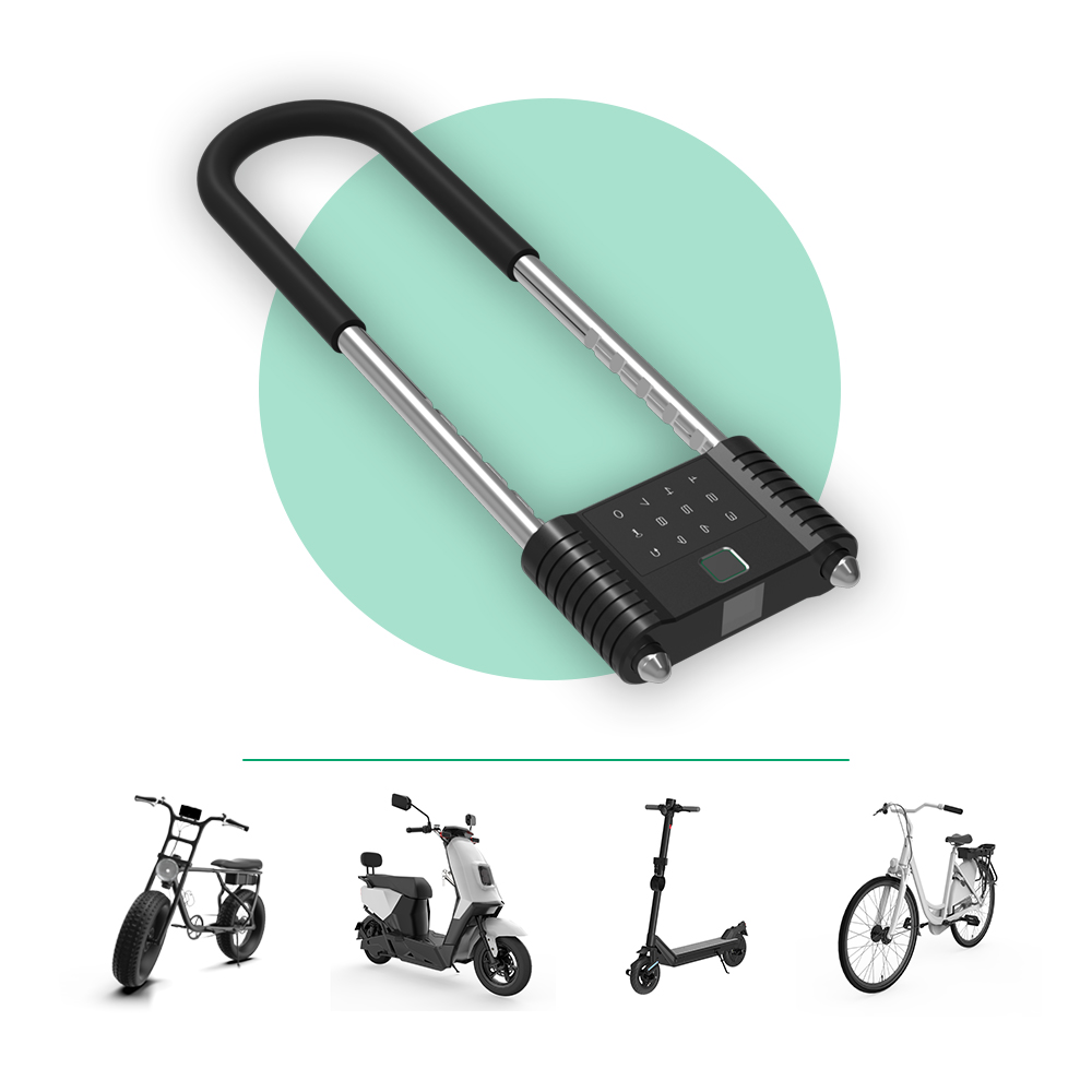 歐米智能藍牙密碼U型鎖