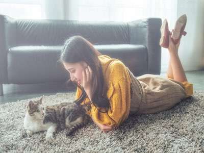 飯后閑逛給寵物戴上智能項(xiàng)圈，不再擔(dān)心它會(huì)走丟